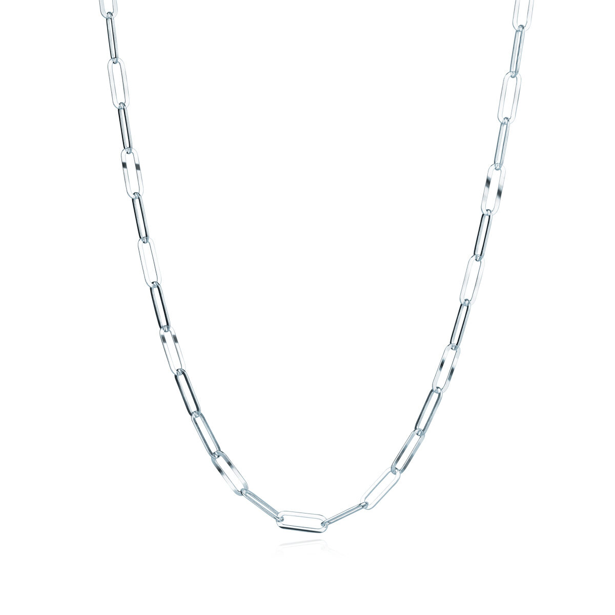 Łańcuch srebrny 50 cm-tyborowski-LN-S-018